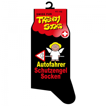 Socken "Autofahrer Schutzengel"